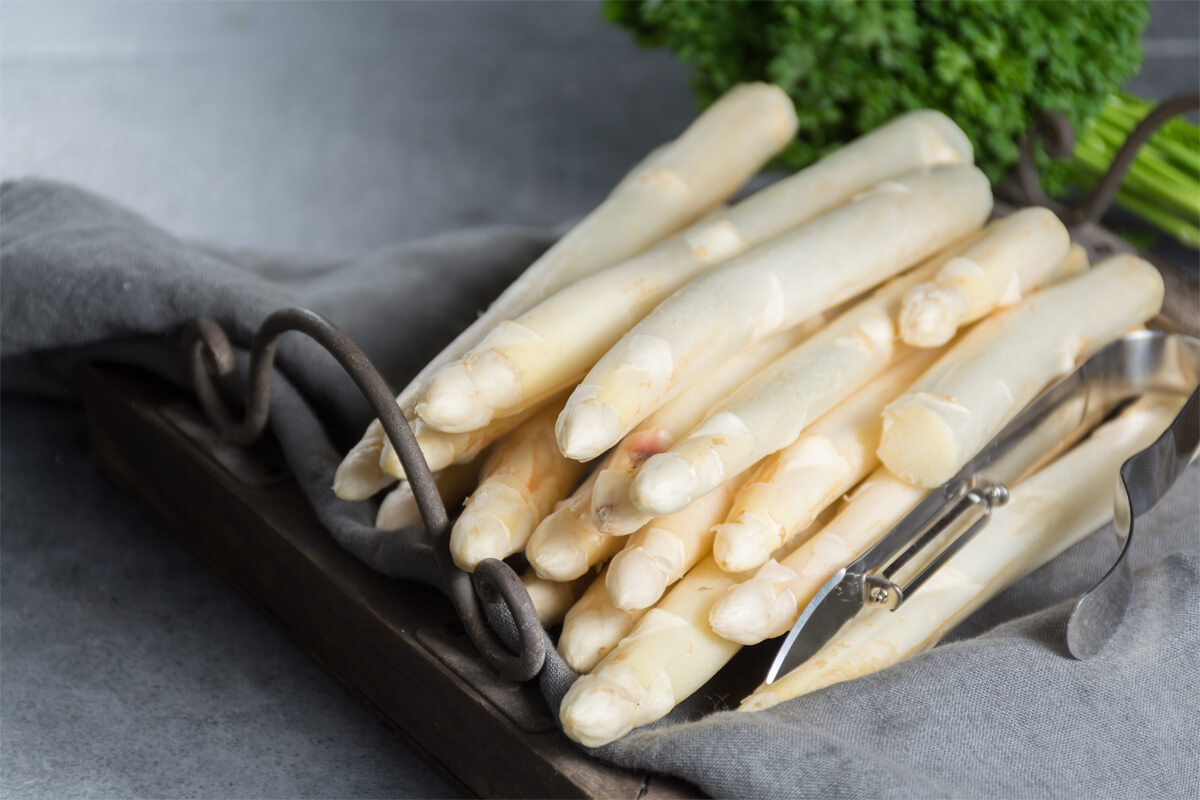 Frischer Spargel im Brauhaus